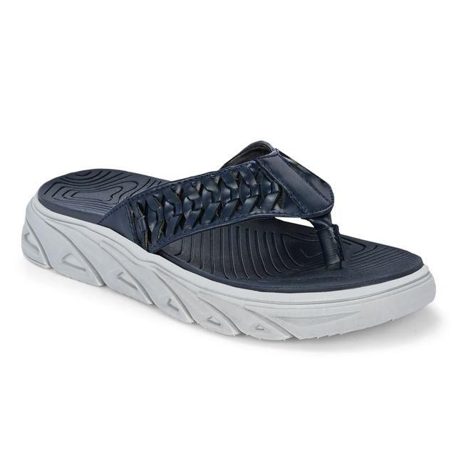 Men's Faux Leather Casual Slippers