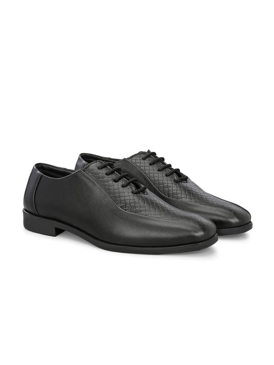 👞 Knight Walkers Luxe Weave Formal Shoes