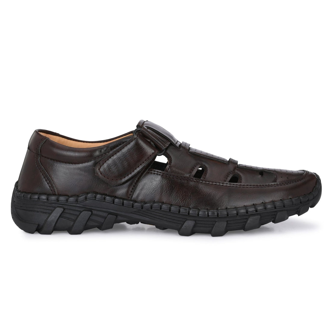 Brown Roman Sandals For Men
