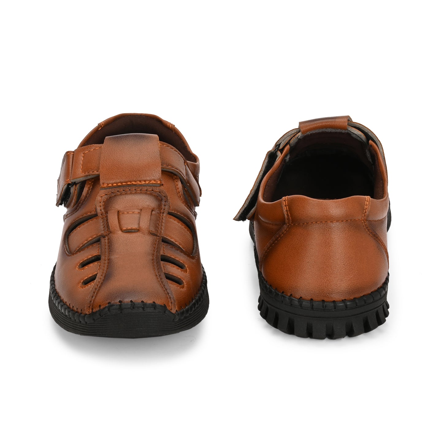 HANDCRAFETD PREMIUM TAN ROMAN SANDALS FOR MEN