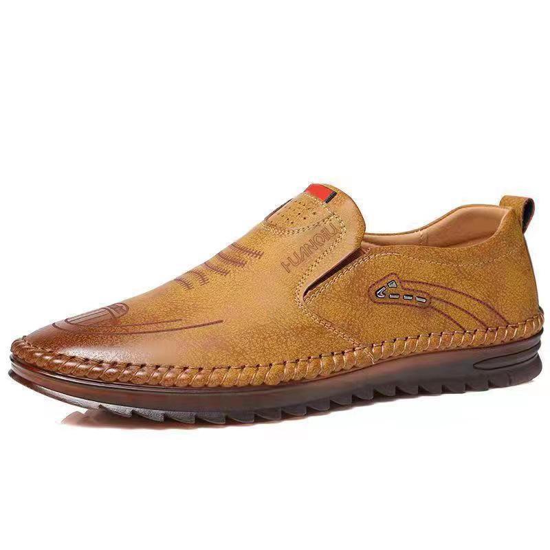 ๐ 2025 Men's Fashion Leather Toad Shoes โ Drive in Style, Walk in Confidence! ๐