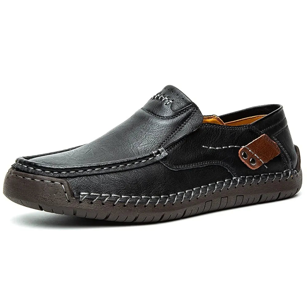 π₯Ώ Hand-Stitched Men's Outdoor Casual Slip-On Loafers π₯Ώ | Knight Walkers