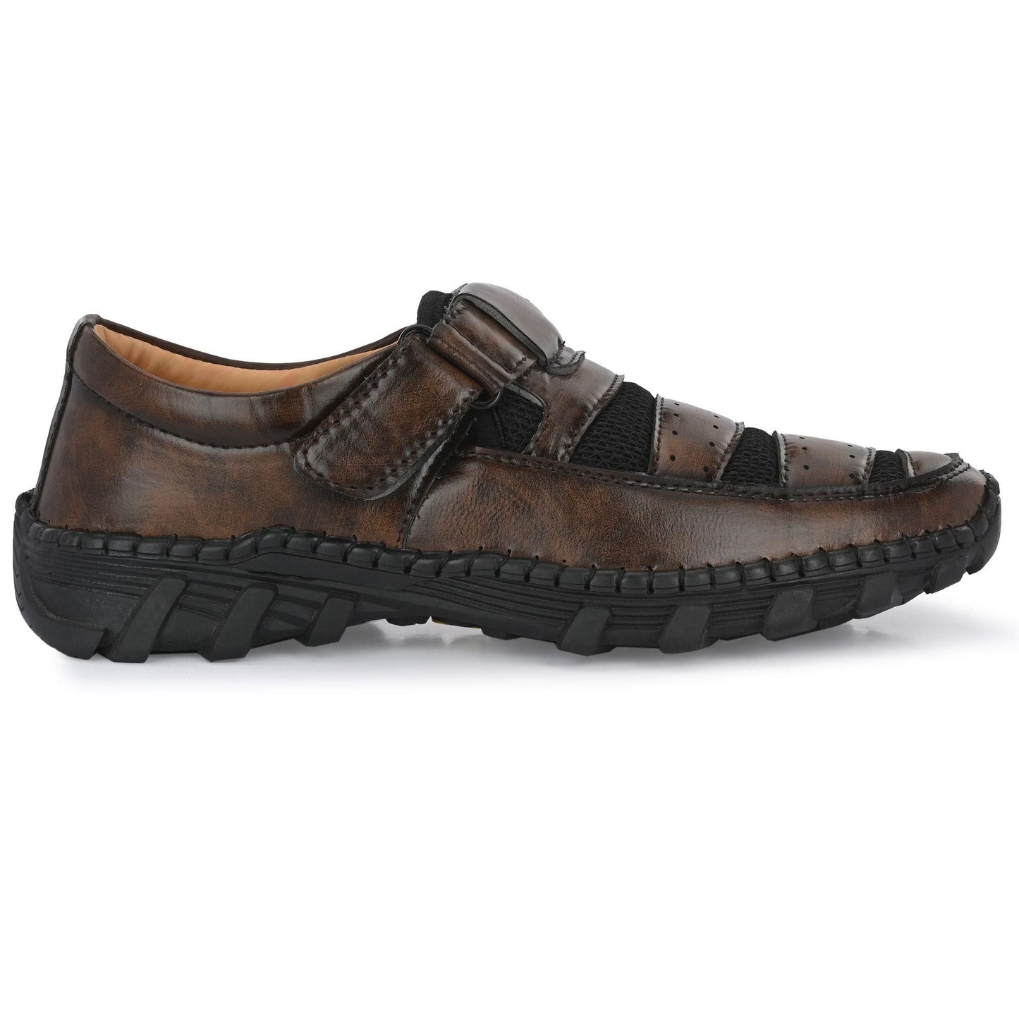 Men's Casual Roman Style Sandals Brown