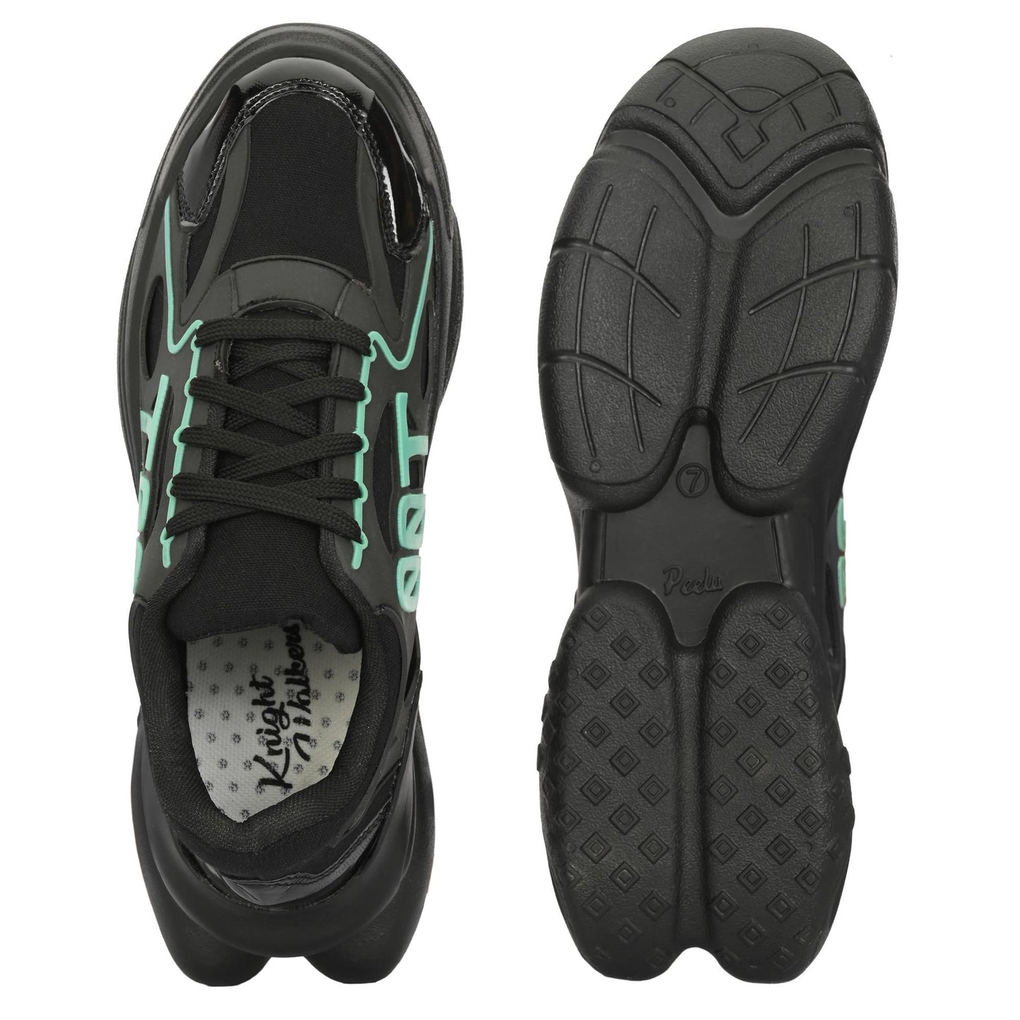 KNIGHT WALKERS SEA GREEN SNEAKERS FOR MEN 6