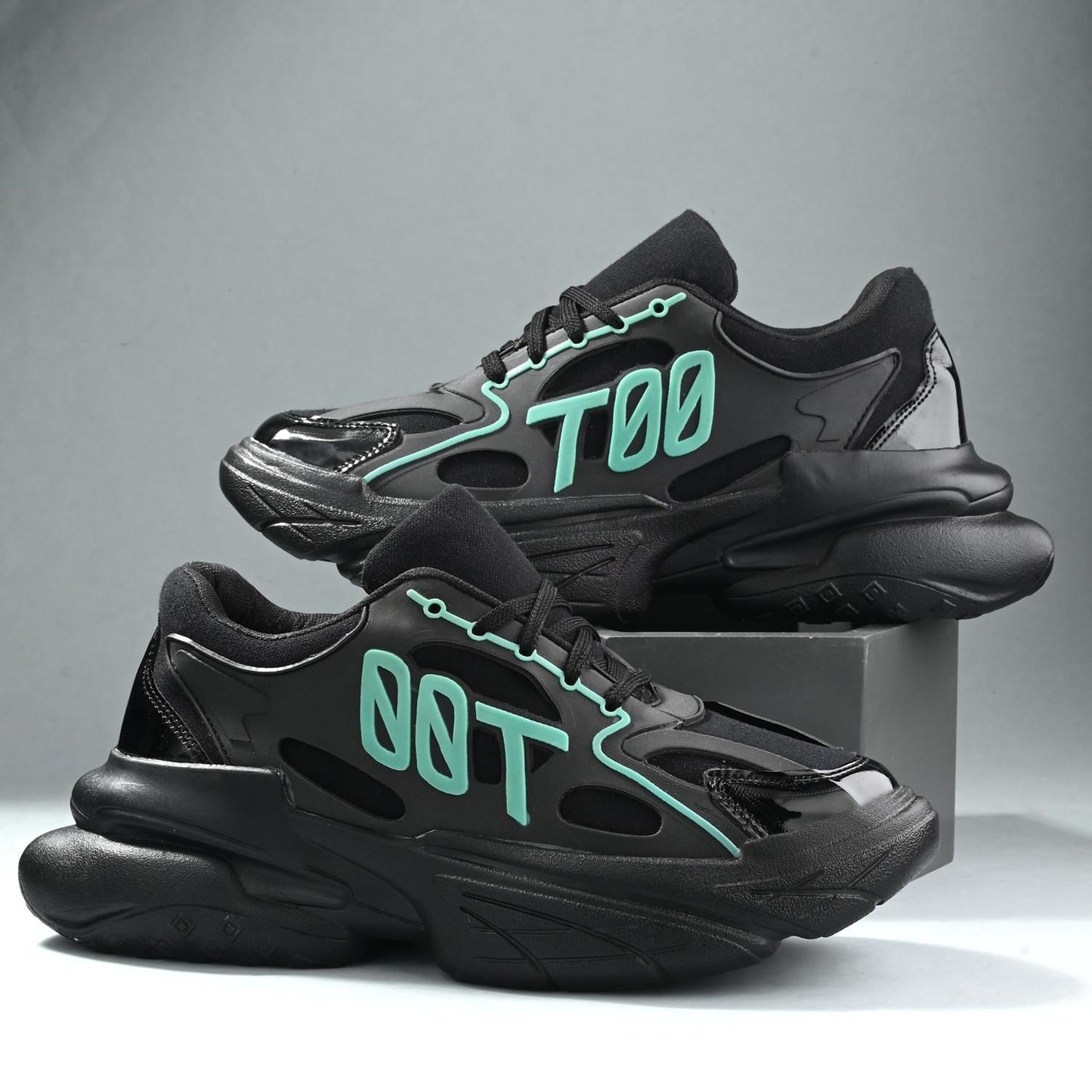 KNIGHT WALKERS SEA GREEN SNEAKERS FOR MEN 6