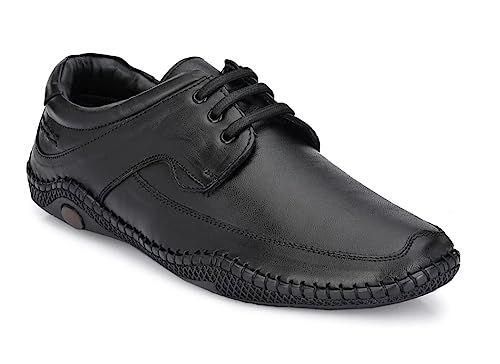 Roman Black Shoes For Men