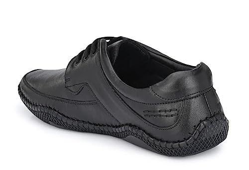 Roman Black Shoes For Men
