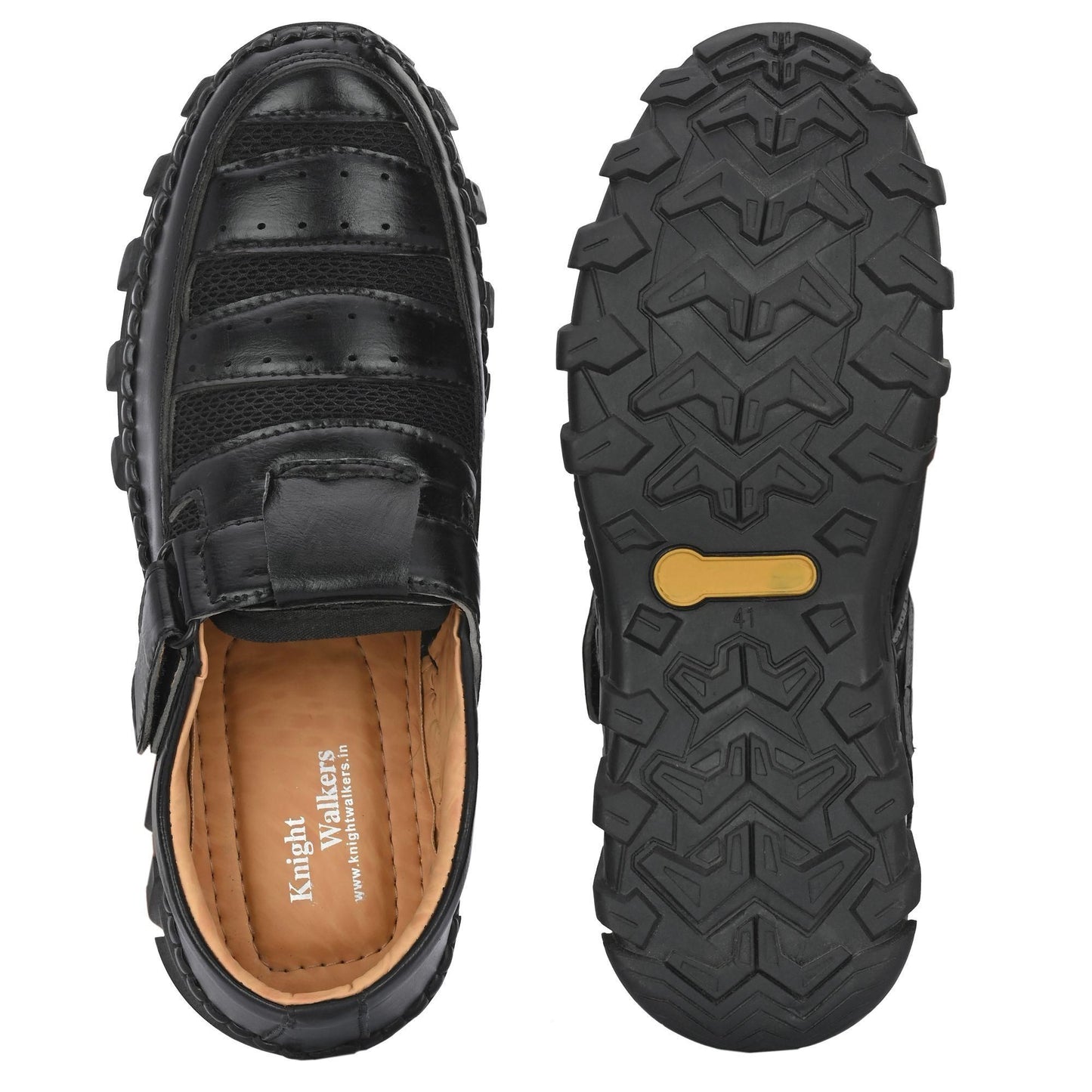 Men's Casual Roman Style Sandals Black