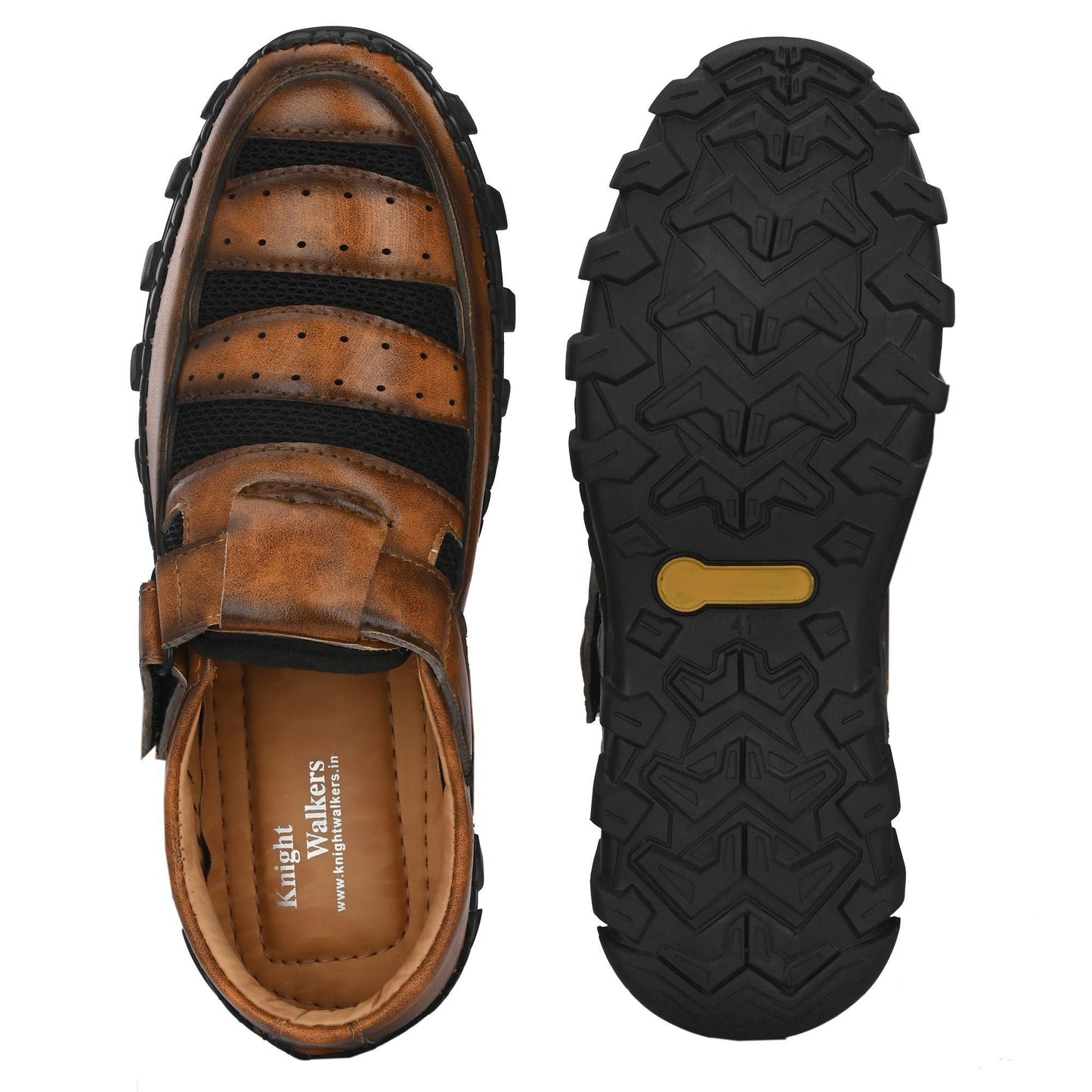 Men's Casual Roman Style Sandals Tan