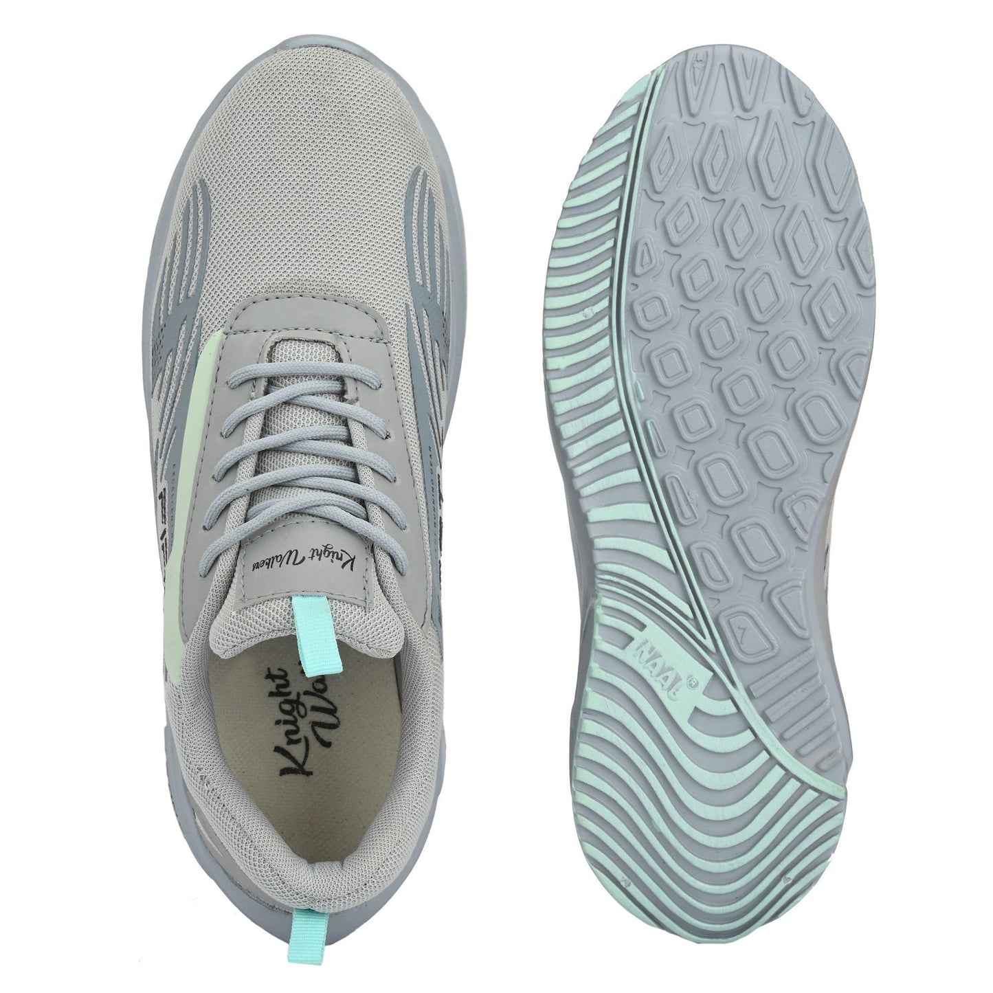 Knight Walkers Mesh Sneakers For Men Brown White