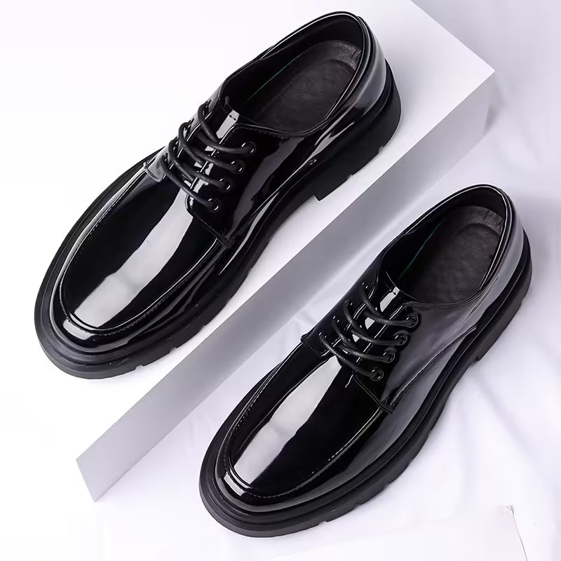 👞 Knight Walkers Patent Luxe Derby Shoes