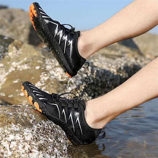 🏞️ Knight Walkers Men's Nonslip Barefoot Shoes – Freedom, Grip & Comfort in Every Step! 🏞️