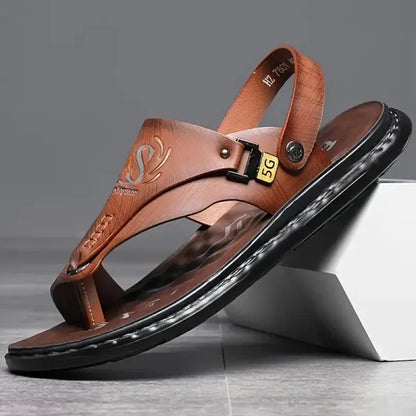 👡 Knight Walkers Men's Lux Signature Sandals