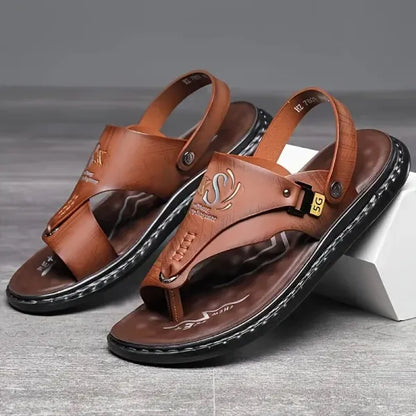👡 Knight Walkers Men's Lux Signature Sandals