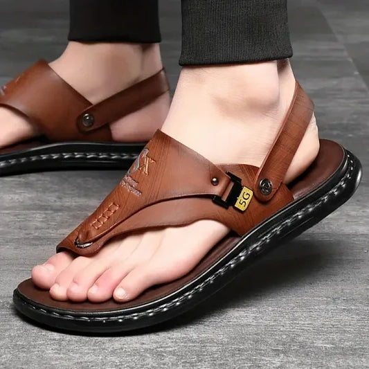 👡 Knight Walkers Men's Lux Signature Sandals
