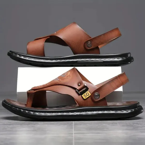 👡 Knight Walkers Men's Lux Signature Sandals