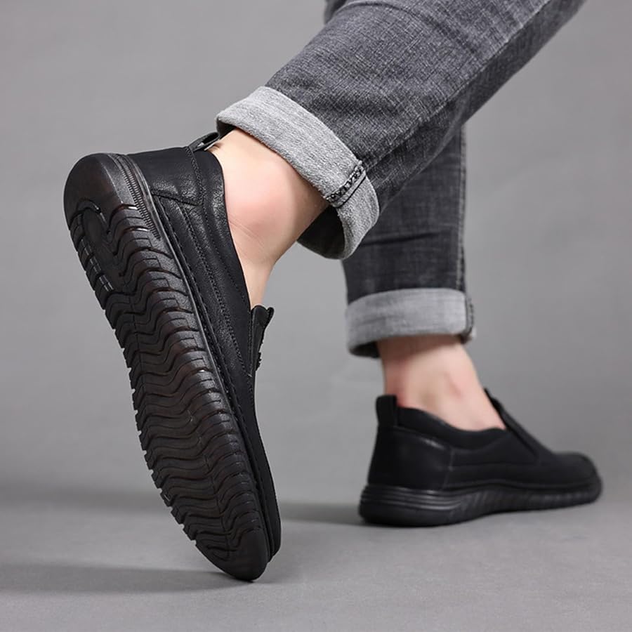 Men's Vegan Leather Loafers