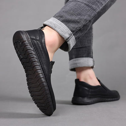 Men's Vegan Leather Loafers