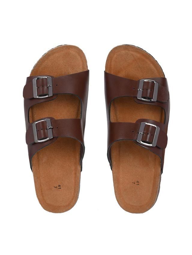 Knightwalkers Mens Arizona Brown Leather Sandal