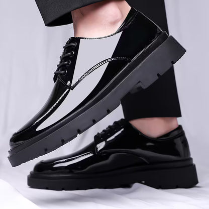 👞 Knight Walkers Patent Luxe Derby Shoes