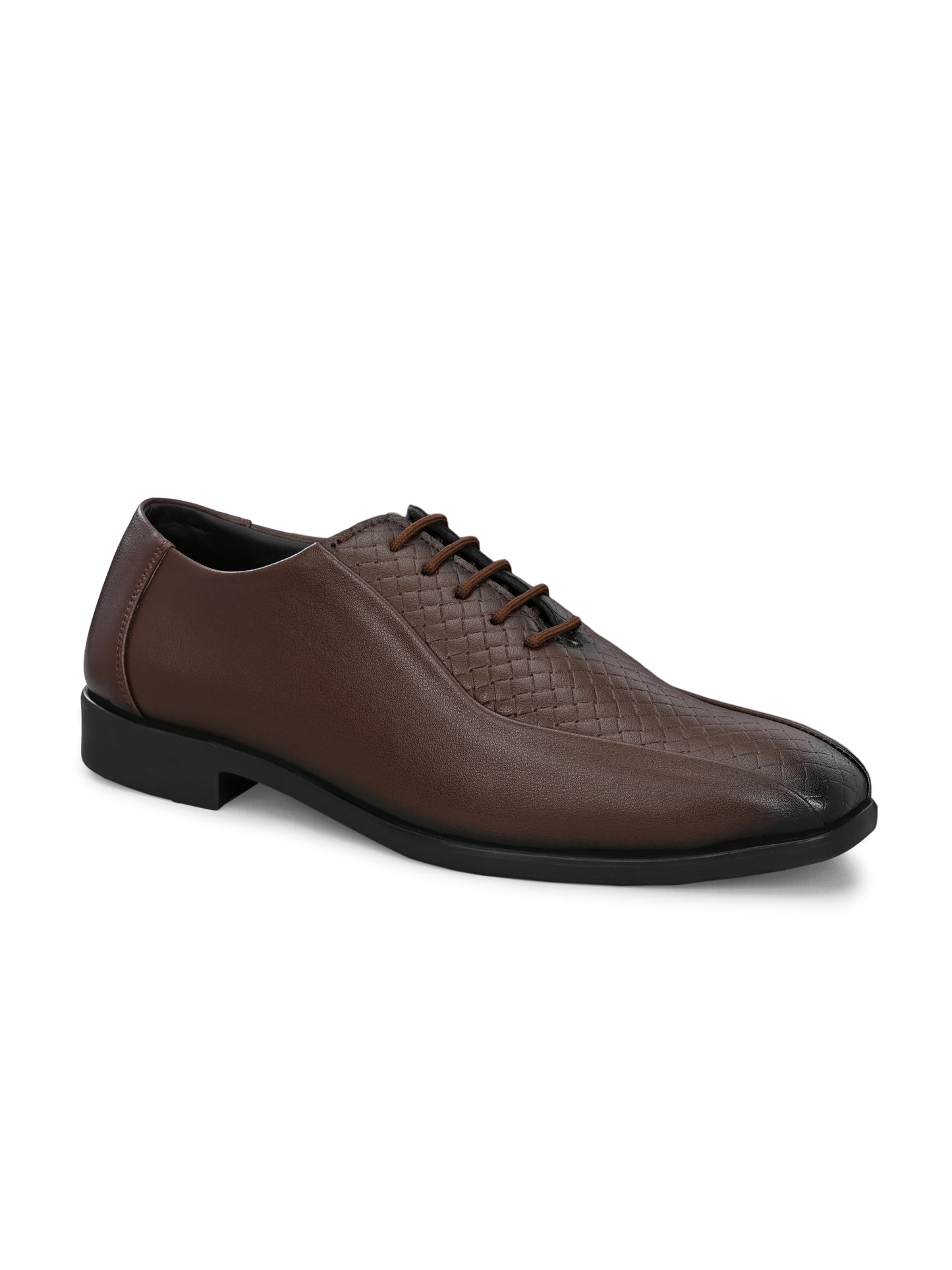 👞 Knight Walkers Luxe Weave Formal Shoes