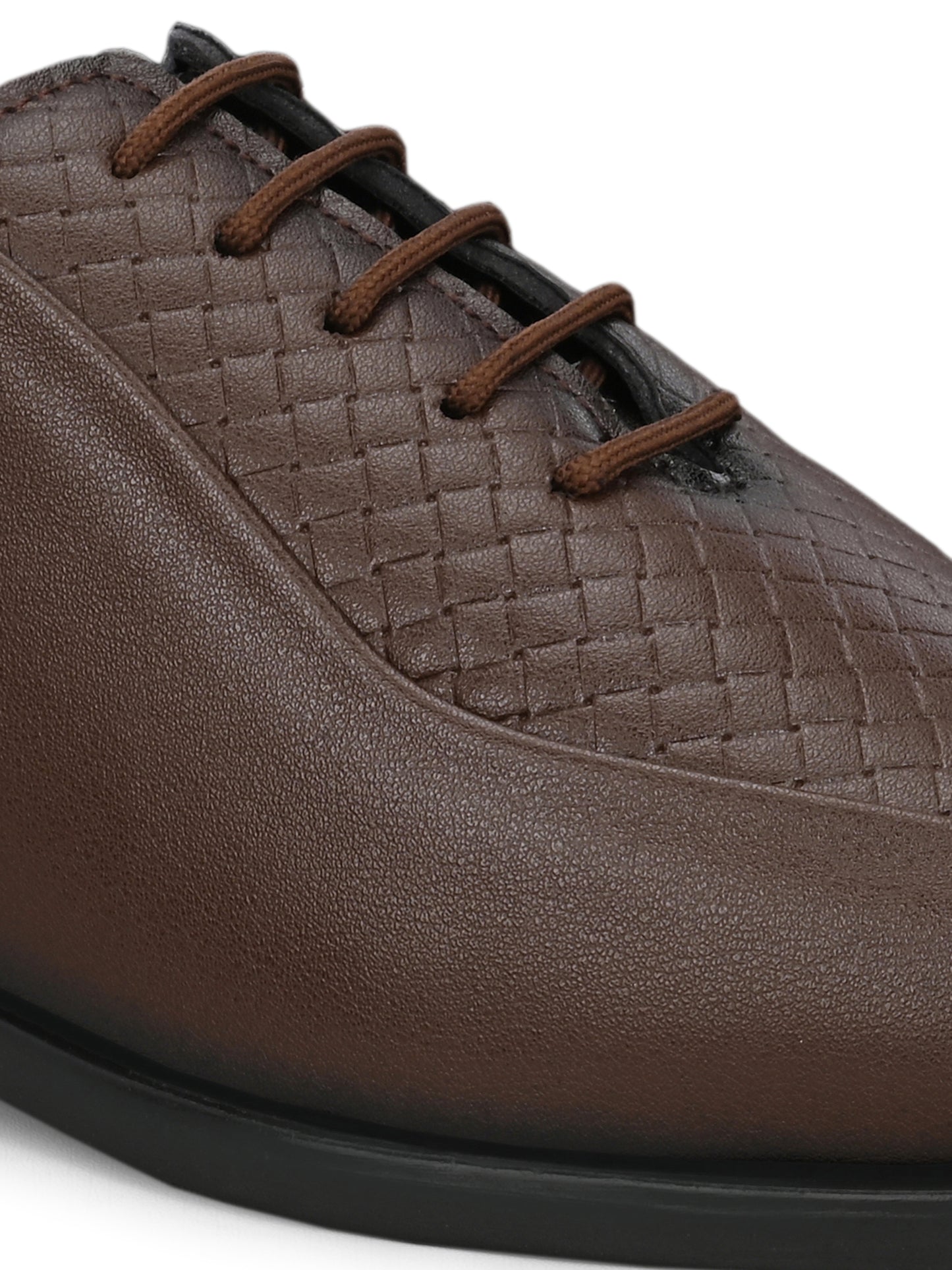 👞 Knight Walkers Luxe Weave Formal Shoes
