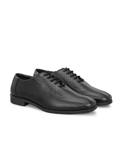 👞 Knight Walkers Luxe Weave Formal Shoes