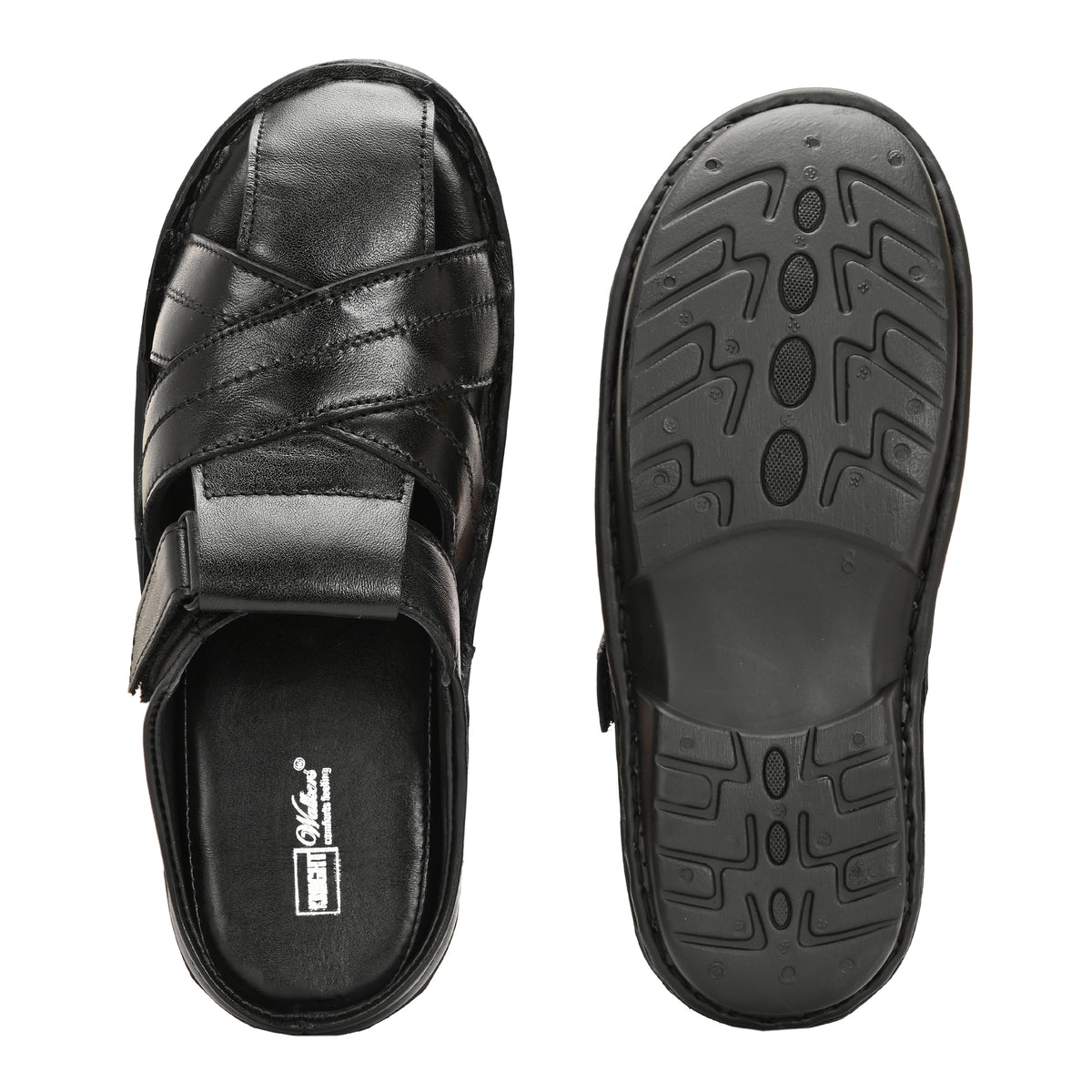 Knight Walkers Men's Premium Leather Sandals