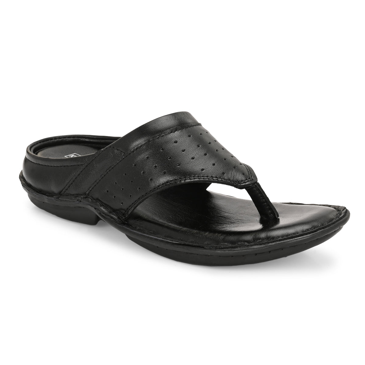 Knight Walkers Men's Premium Leather Toe-Loop Sandals