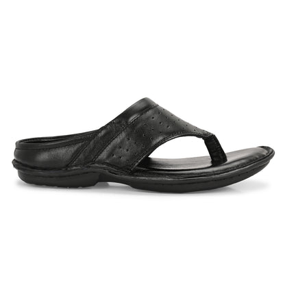 Knight Walkers Men's Premium Leather Toe-Loop Sandals