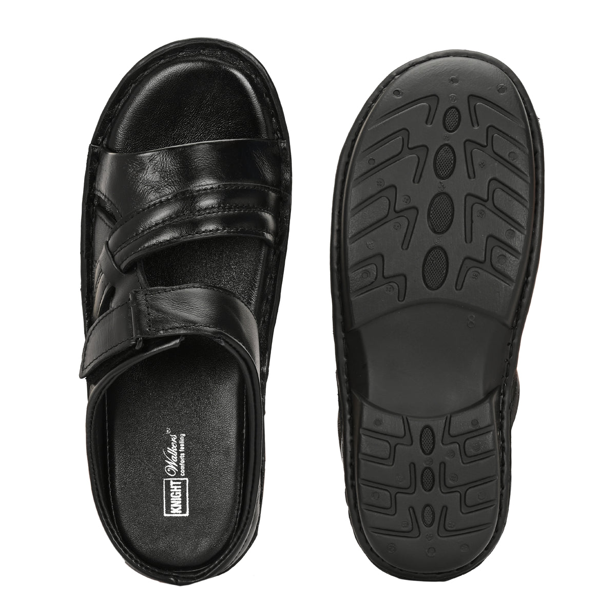 Knight Walkers Men's Classic Leather Sandals