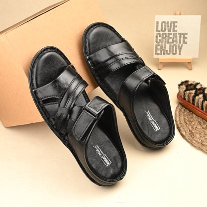 Knight Walkers Men's Classic Leather Sandals