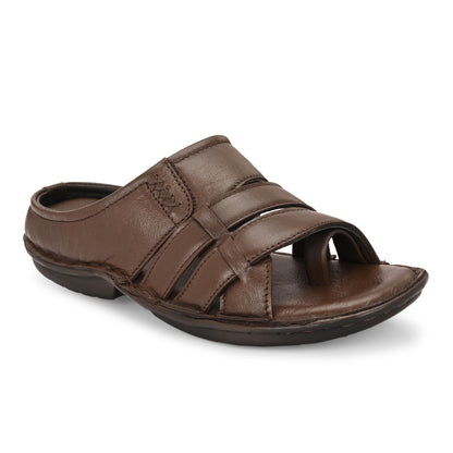 Men's Premium Leather Slip-On Sandals