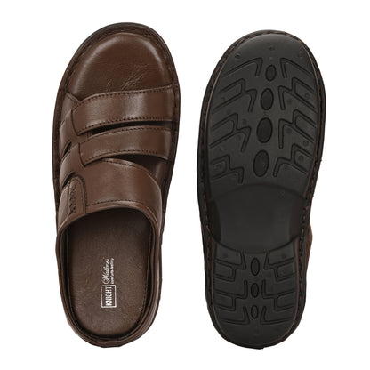 Men's Premium Leather Slip-On Sandals