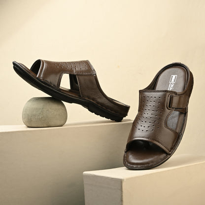 Knight Walkers Men's Comfort Leather Sandals