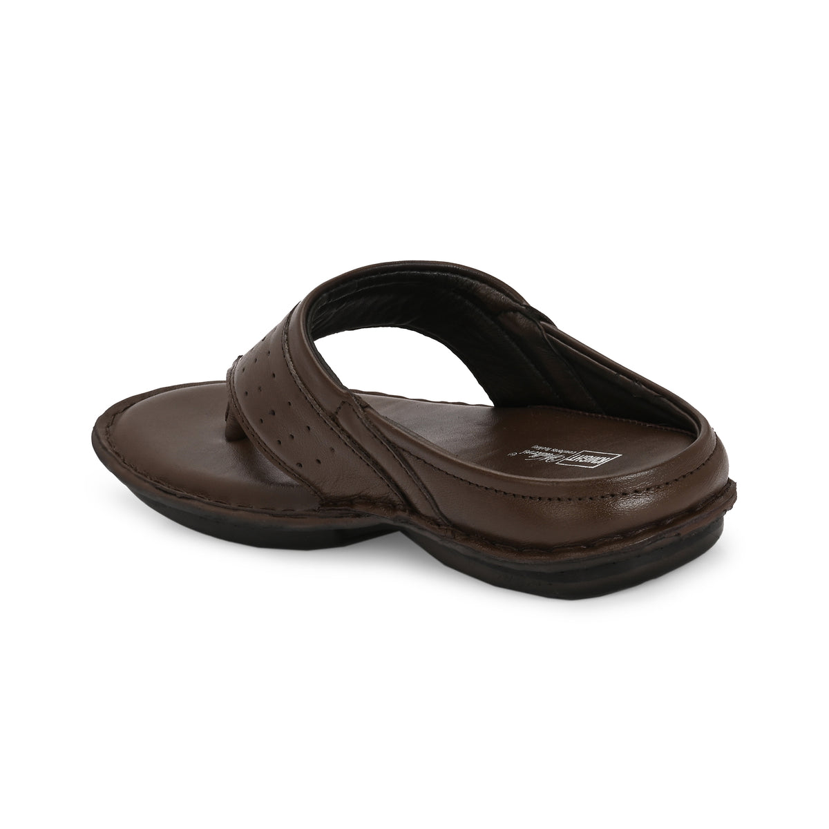 Knight Walkers Men's Premium Leather Toe-Loop Sandals