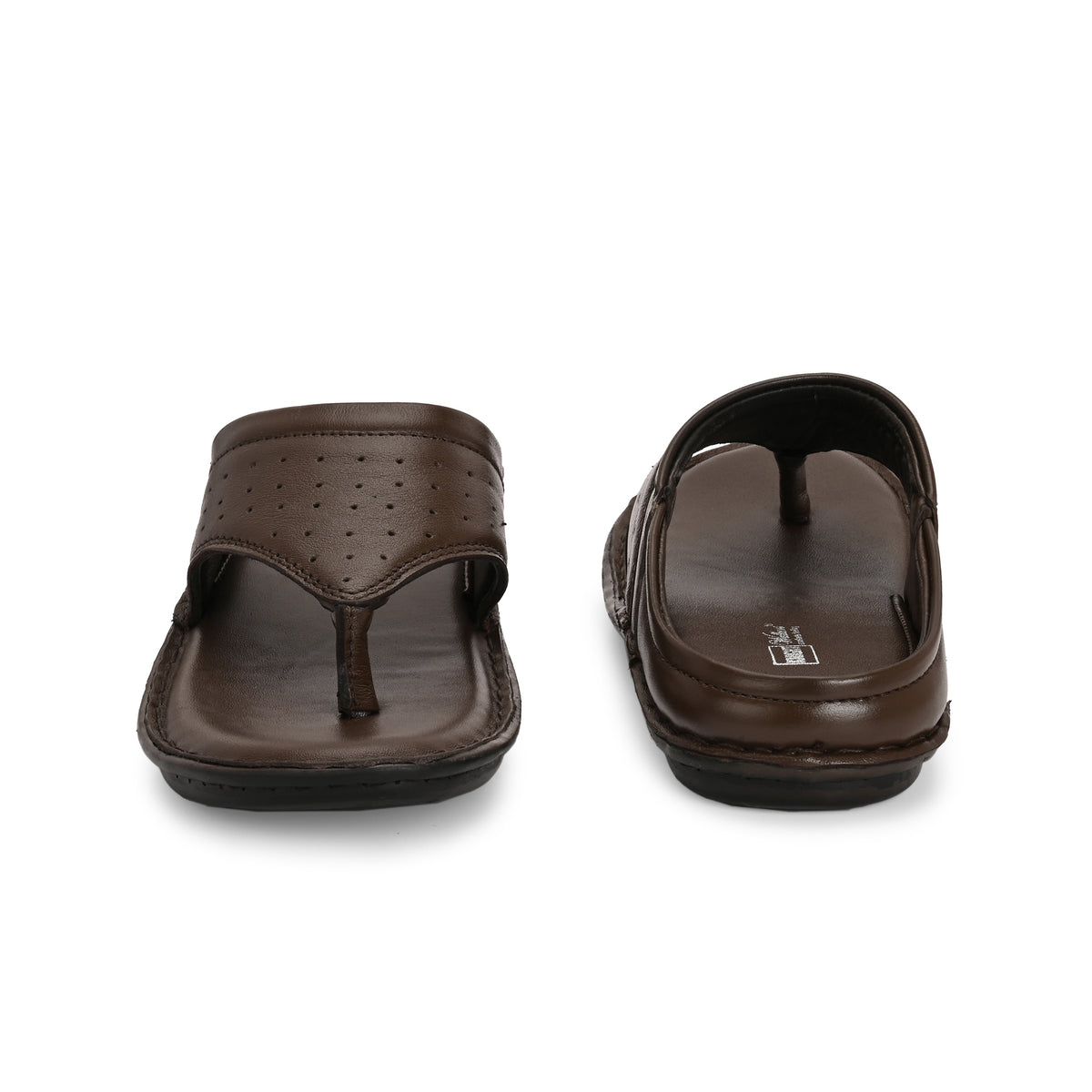 Knight Walkers Men's Premium Leather Toe-Loop Sandals
