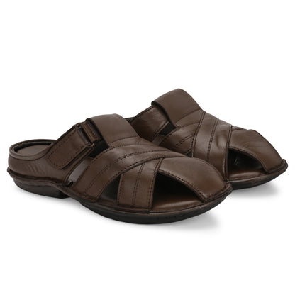 Knight Walkers Men's Premium Leather Sandals