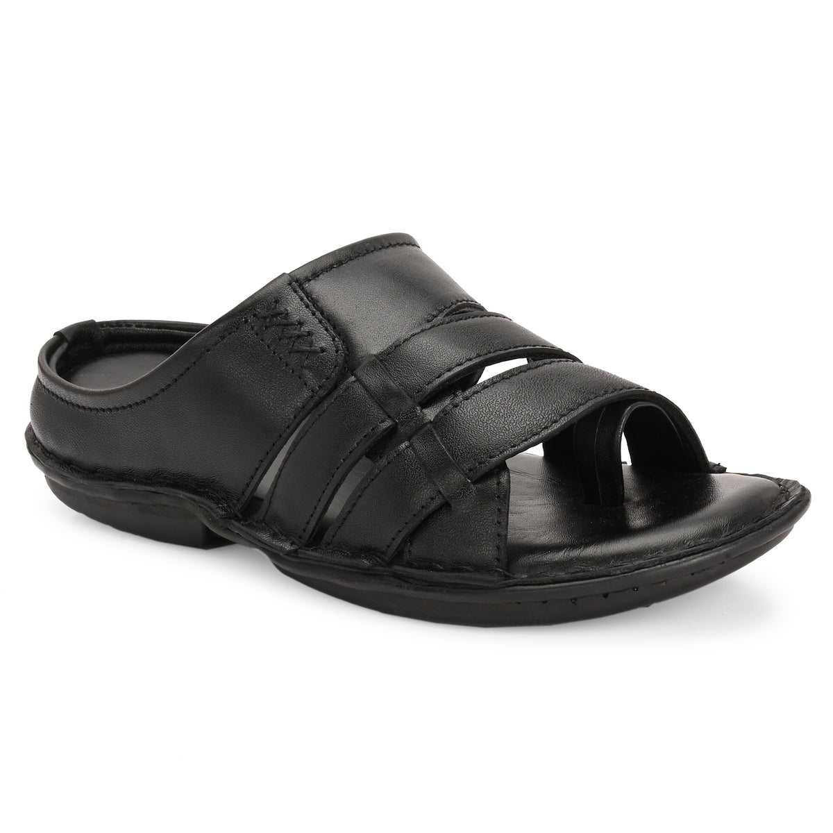 Men's Premium Leather Slip-On Sandals