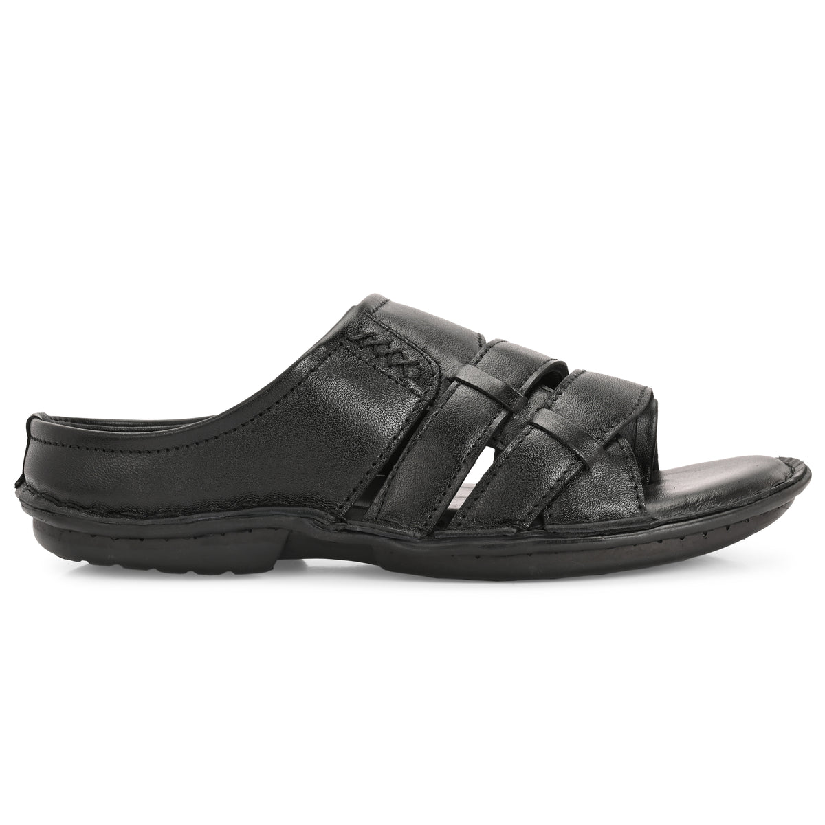 Men's Premium Leather Slip-On Sandals