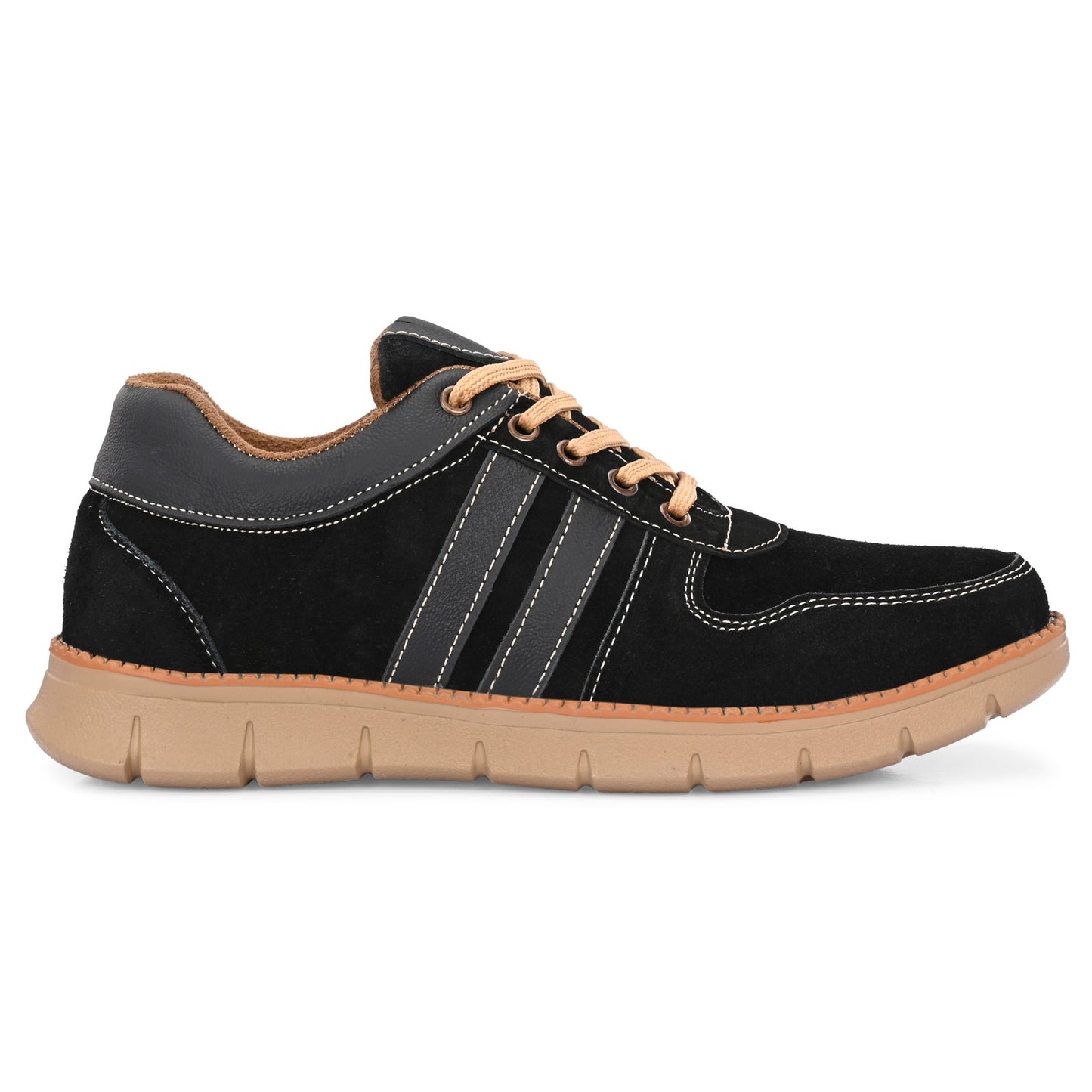 👟 Knight Walkers Men's Casual Suede Leather Luxury Sneakers