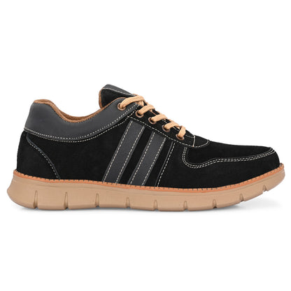 👟 Knight Walkers Men's Casual Suede Leather Luxury Sneakers