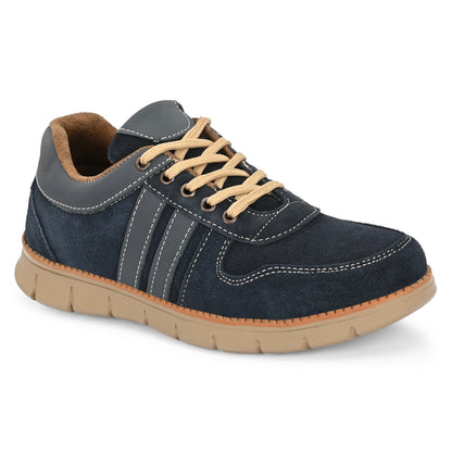 👟 Knight Walkers Men's Casual Suede Leather Luxury Sneakers