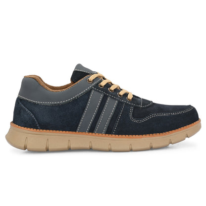👟 Knight Walkers Men's Casual Suede Leather Luxury Sneakers