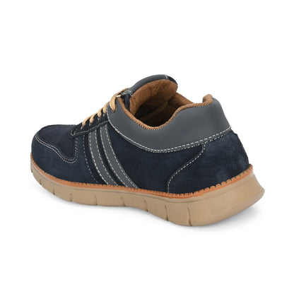 👟 Knight Walkers Men's Casual Suede Leather Luxury Sneakers