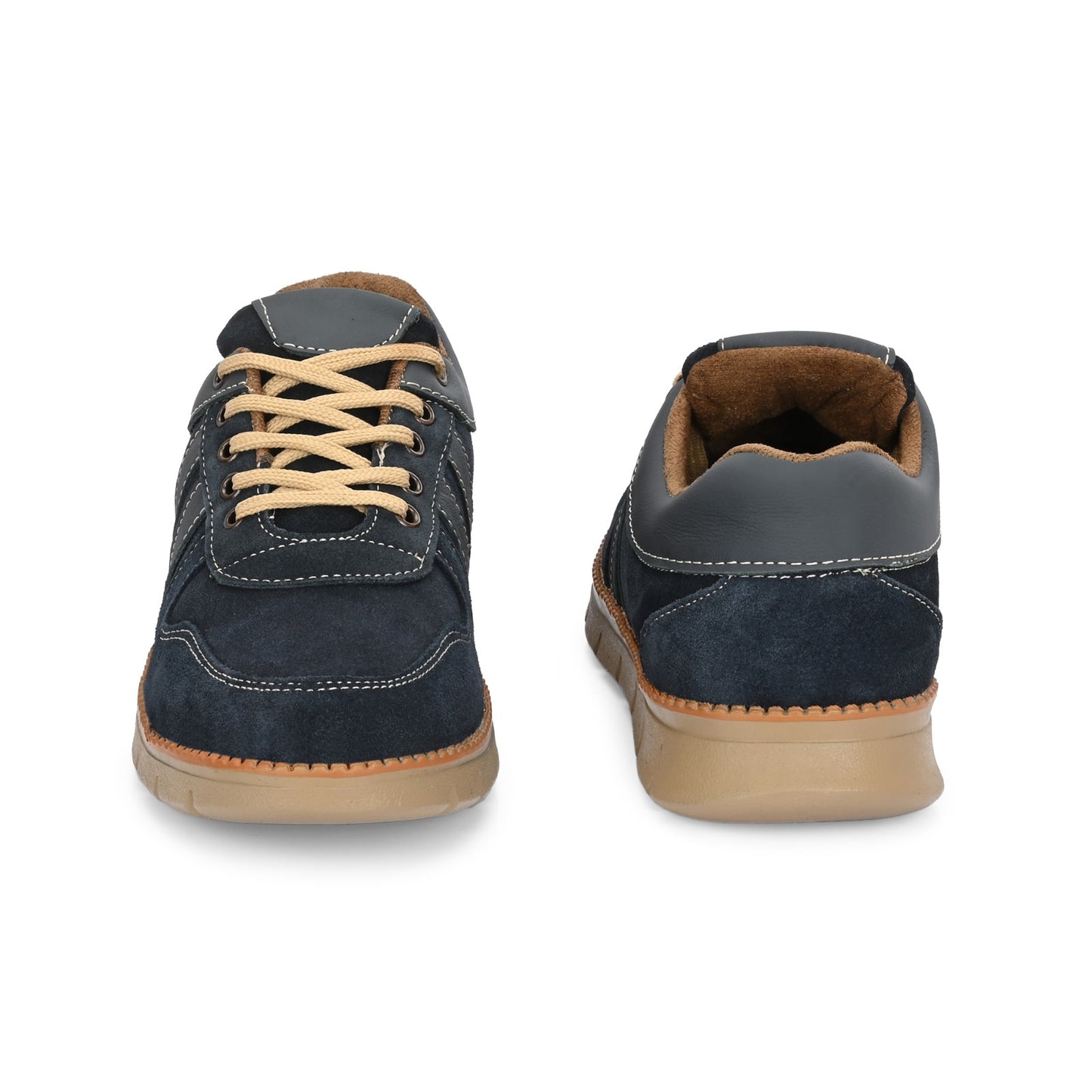 👟 Knight Walkers Men's Casual Suede Leather Luxury Sneakers