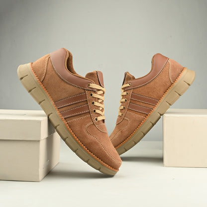 👟 Knight Walkers Men's Casual Suede Leather Luxury Sneakers