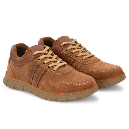 👟 Knight Walkers Men's Casual Suede Leather Luxury Sneakers