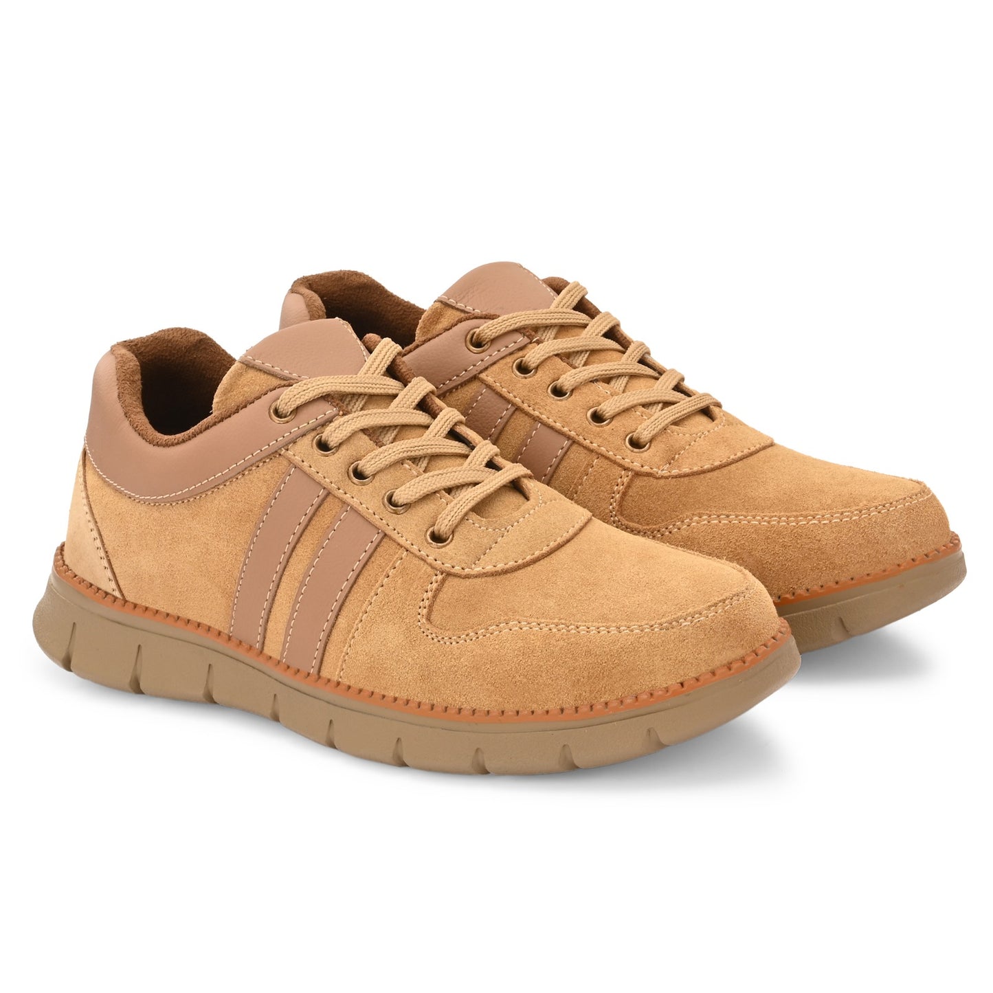 👟 Knight Walkers Men's Casual Suede Leather Luxury Sneakers