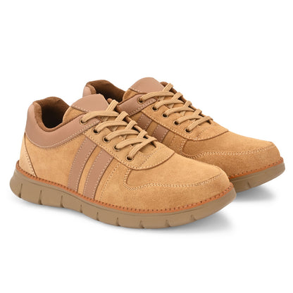 👟 Knight Walkers Men's Casual Suede Leather Luxury Sneakers